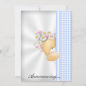 Invitation Faire-part bébé (Devant)