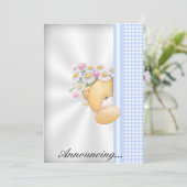 Invitation Faire-part bébé (Debout devant)