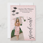 Invitation Faire-part de diplômes modernes | Photo (Devant)