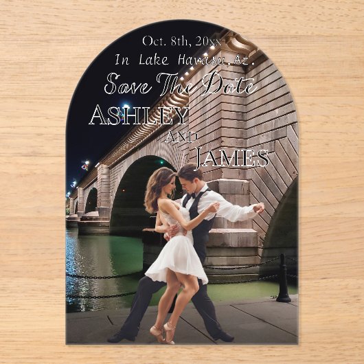 Invitation Faire-part de Londres Pont de Londres S (Recto)