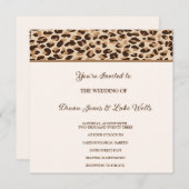 Invitation faire-part de mariage (Devant / Derrière)