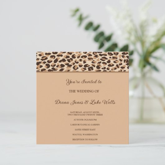 Invitation faire-part de mariage (Debout devant)