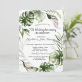 Invitation Faire part de mariage et d'anniversaire de mariage (Debout devant)