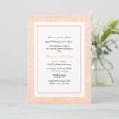 Invitation Faire part de mariage et d'anniversaire de mariage (Debout devant)