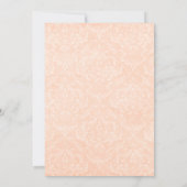 Invitation Faire part de mariage et d'anniversaire de mariage (Dos)