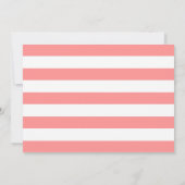 Invitation Faire part de mariage étoile de mer Coral Starfish (Dos)