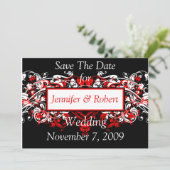 Invitation Faire part de mariage Save The Date (Debout devant)