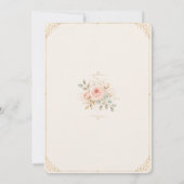 Invitation Faire part de mariage 'Save the Date' (Dos)