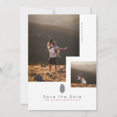 Invitation Faire part de Modern Mountain Save the Date | Mult (Devant)