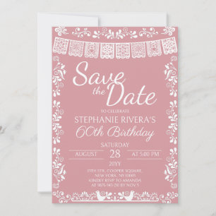 Invitation Faire part de Naissance Cielito Lindo Rose Blush
