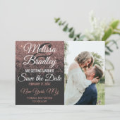 Invitation Faire part de Rose Gold Glitter Sparkles Noir (Debout devant)