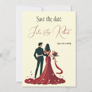 Invitation Faire part de sauvegarde de couple de rêve