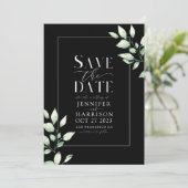 Invitation Faire part de sauvegarde de la verdure botanique d (Debout devant)