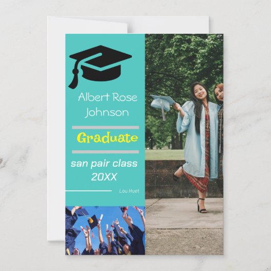 Invitation Faire-part | Parti Gr (Recto)