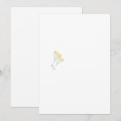 Invitation Faire-parts & Annonces :  Verres à Champagne (Devant / Derrière)