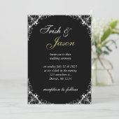 Invitation Faire-parts de mariage (Debout devant)