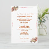 Invitation Faire-parts de mariage musulman (Debout devant)