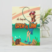 Invitation Faire respecter la loi de Grew (Debout devant)