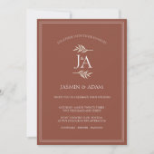 Invitation Faire-Terre-Cuite-Initiales-Classiques-Mariage (Devant)
