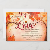 Invitation Faire tomber en amour Cartons d'invitation pour Ba (Devant)