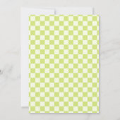 Invitation Faire un script un metteur de golf Baby Shower (Dos)