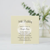 Invitation Faire un voeu (Debout devant)