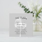 Invitation Faire un voeu (Debout devant)