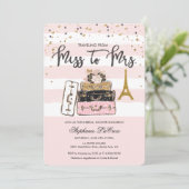 Invitation Faire-Vous d'Invitations de Mariage de Miss à Mme (Debout devant)