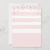 Invitation Faire-Vous d'Invitations de Mariage de Miss à Mme (Dos)