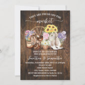 Invitation Faire Western Ils sont frais sur le marché (Devant)