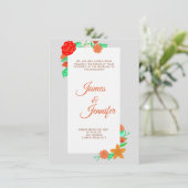 Invitation fairepartdemariage #papeteriedemariage (Debout devant)