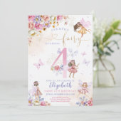 Invitation Fairy Birday (Debout devant)