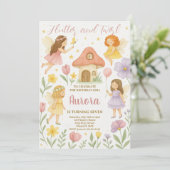 Invitation Fairy Birthday (Debout devant)
