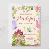 Invitation Fairy Birthday (Devant)