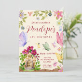 Invitation Fairy Birthday (Debout devant)