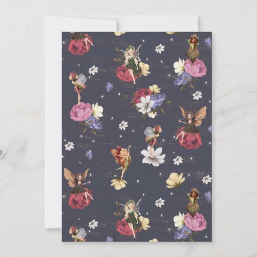 Invitation Fairy Birthday (Dos)