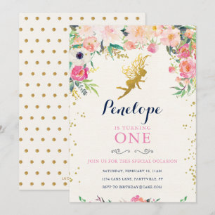 Invitation Fairy Birthday