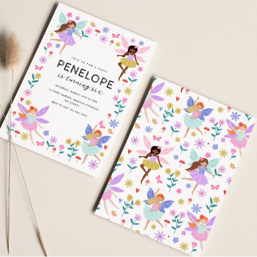 Invitation Fairy Birthday