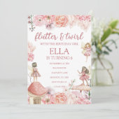 Invitation Fairy Birthday (Debout devant)