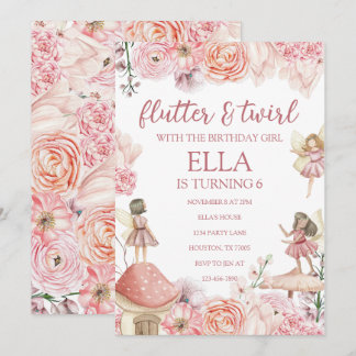 Invitation Fairy Birthday