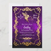 Invitation Fairy Birthday (Devant)