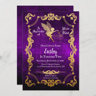 Invitation Fairy Birthday