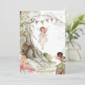 Invitation Fairy Birthday (Debout devant)