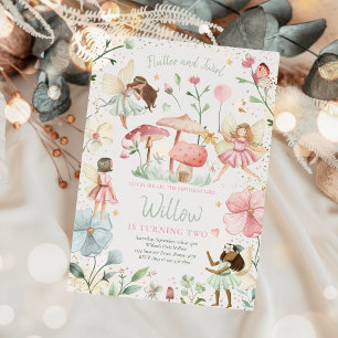 Invitation Fairy Birthday Whimsical Princess Fairy Birthday I