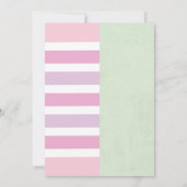 Invitation Fairy & Dinosaur Joint Garçon fille Anniversaire (Dos)