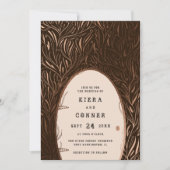 Invitation Fairy Door irlandais Folklore Fairytale Tree Maria (Devant)