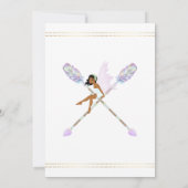 Invitation Fairy Dream Catcher Boho Feathers Flèches (Dos)