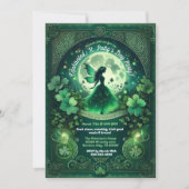 Invitation Fairy Enchanted Irish St. Patrick's Day Party (Devant)