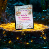 Invitation Fairy Enchanted Quatre ans