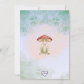 Invitation Fairy Enchanted Quatre ans (Dos)